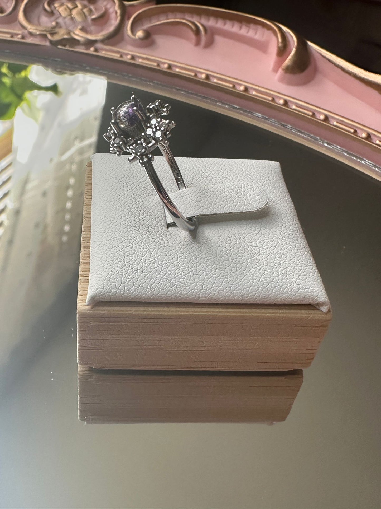 Super Seven Sterling Silver Ring – Adjustable Celestial Design