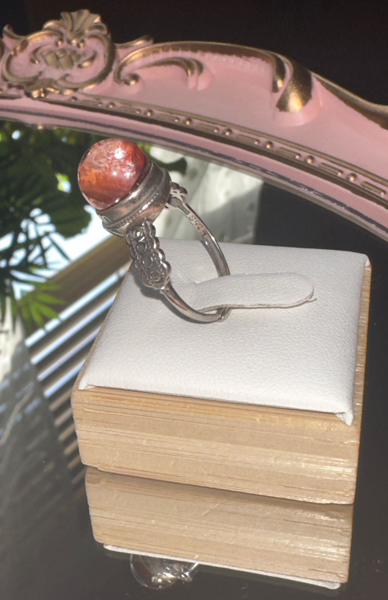 Sterling Silver Fire Quartz Ring