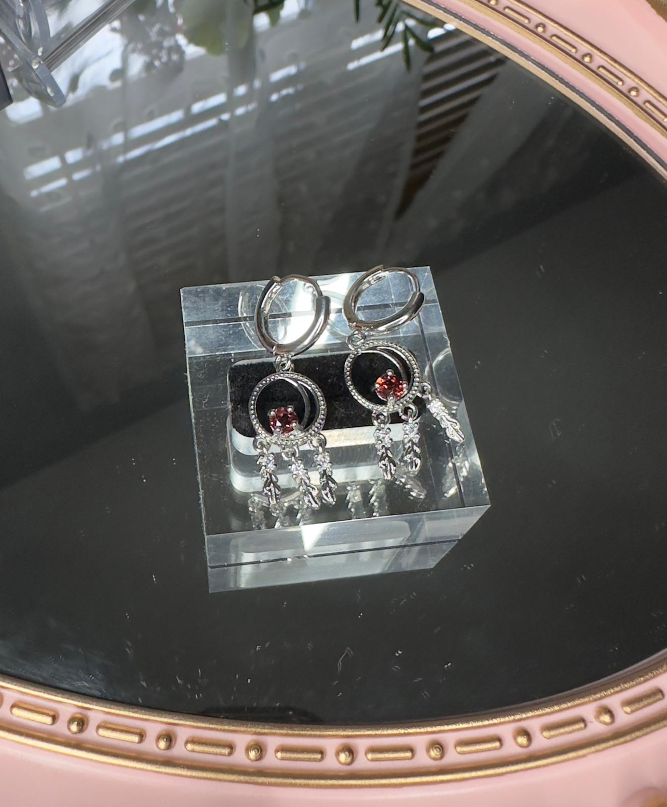 Garnet Earrings – passion, strength & timeless beauty