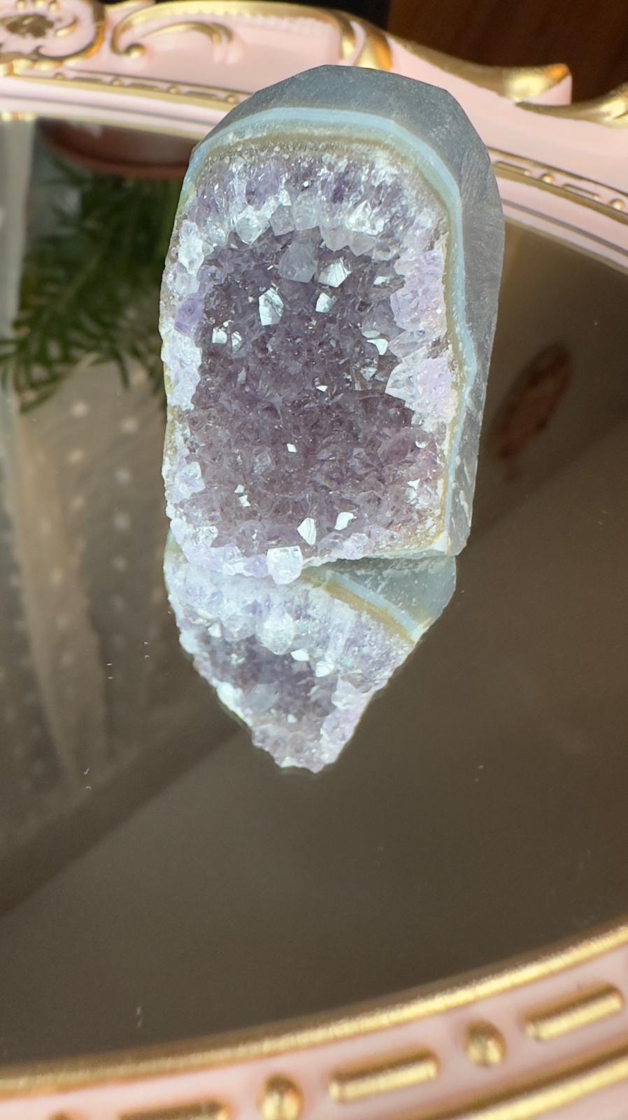Druzy Amethyst Cluster