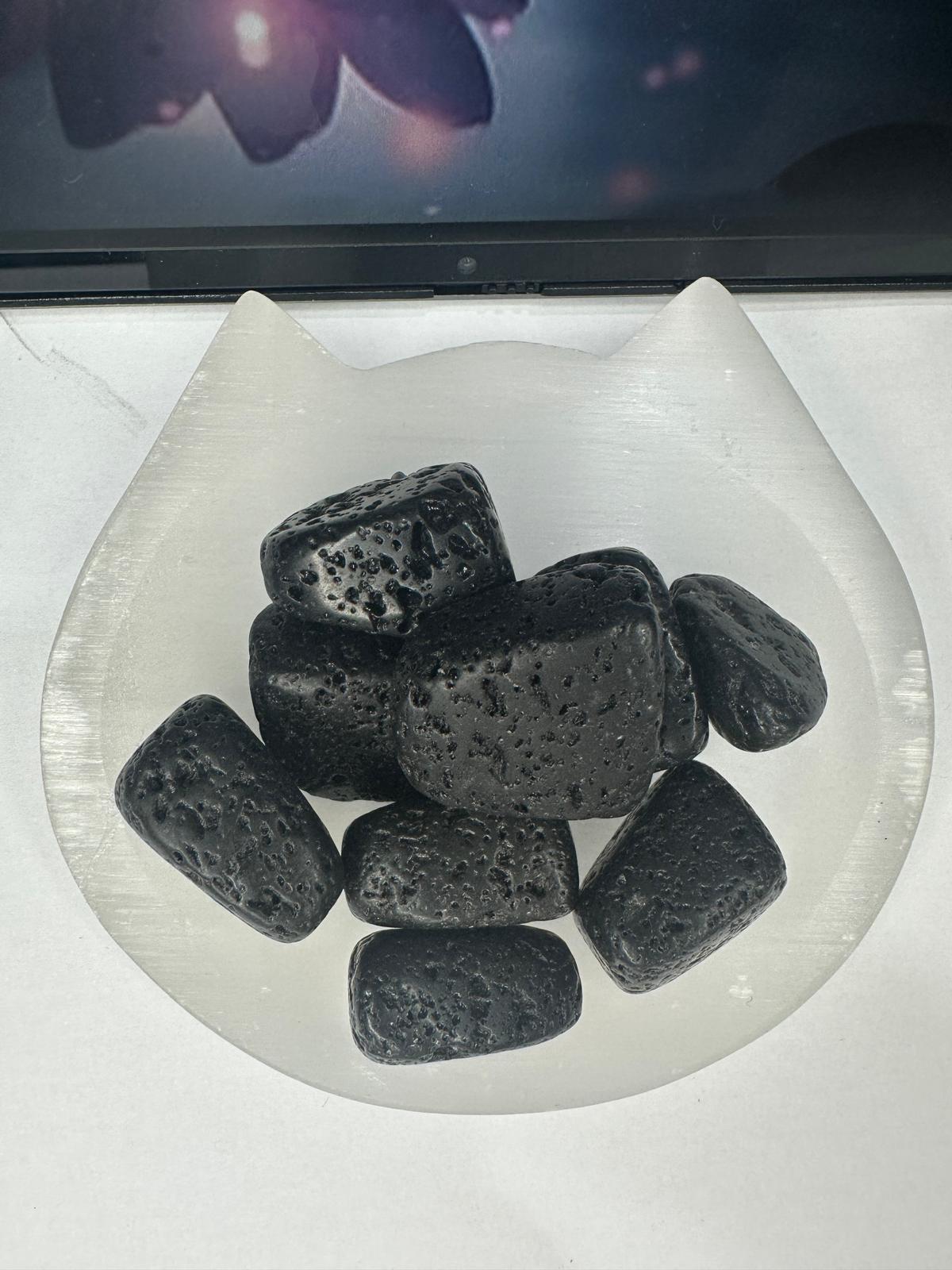 Volcanic Rock Tumble Stone