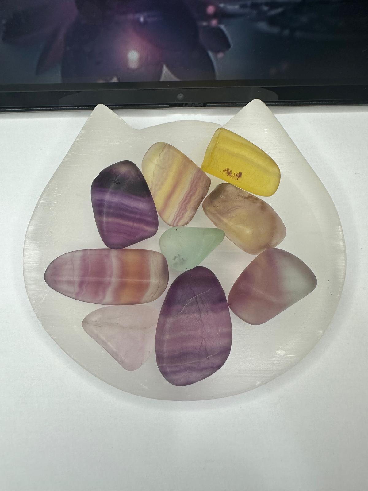 Fluorite Tumble Stone