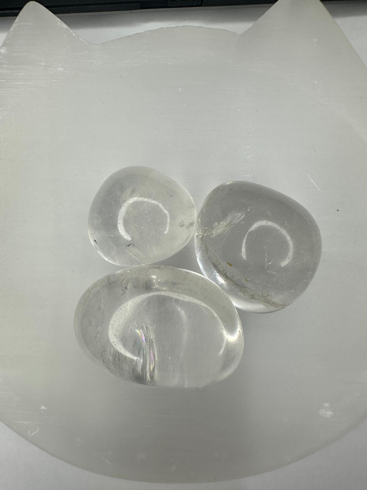 Clear Quartz Tumble Stone