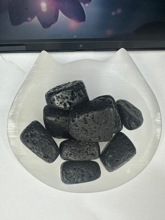 Volcanic Rock Tumble Stone